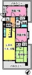 グレースパインヒルズ高宮の物件間取画像